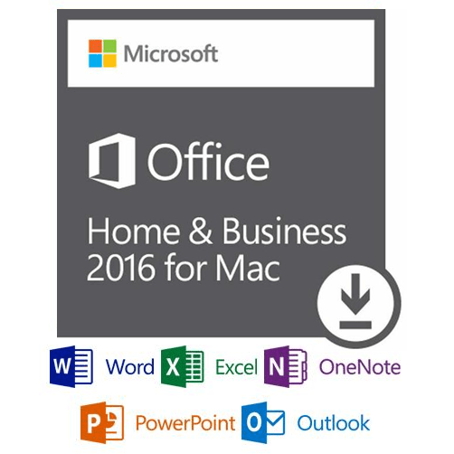 Office Mac Home & Business 2016 - Elektronik Lisans (ESD)