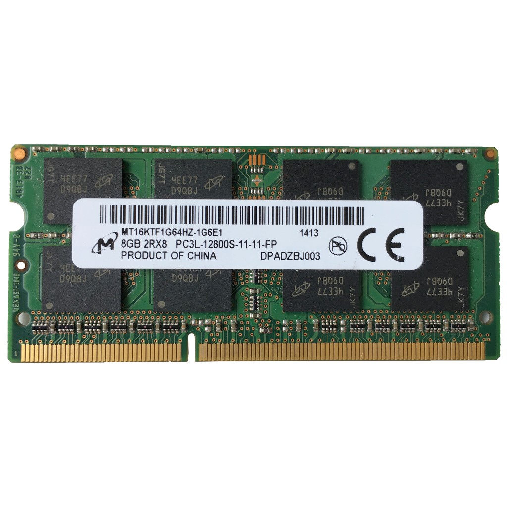 MICRON 2GB DDR3 NOTEBOOK RAM 1600MHz 1,35v