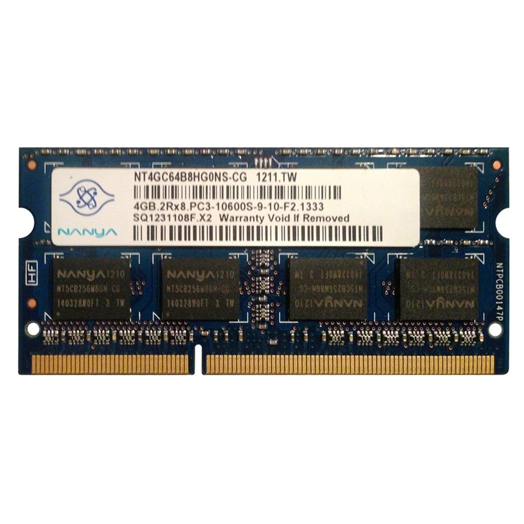 NANYA 2GB DDR3 NOTEBOOK RAM 1333MHz 1.5V